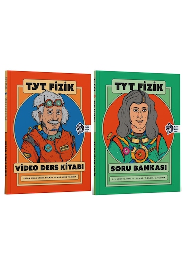 Ertan Sinan Şahin TYT Fizik Video Ders Kitabı ve Soru Bankası Seti KR Akademi Yayınları