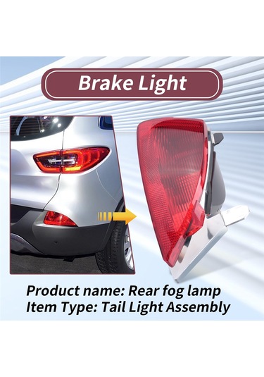 1 Adet Sağ Araba Arka Tampon Fren Lambası Renault Kadjar 2015-2018