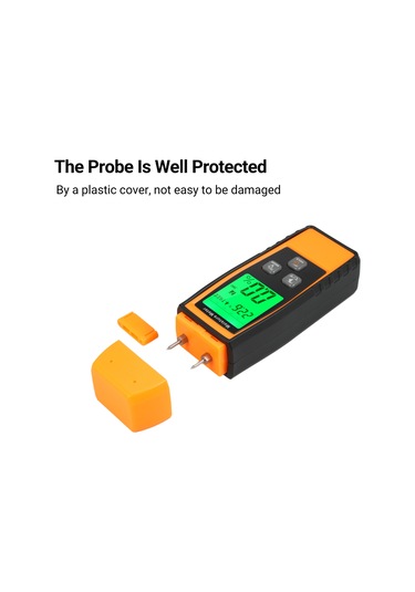 Geeroyoo "ahşap Nem Ölçer - 8 Ağaç Türü Ve İnşaat Malzemesi İçin Dijital Nem Sensörü"