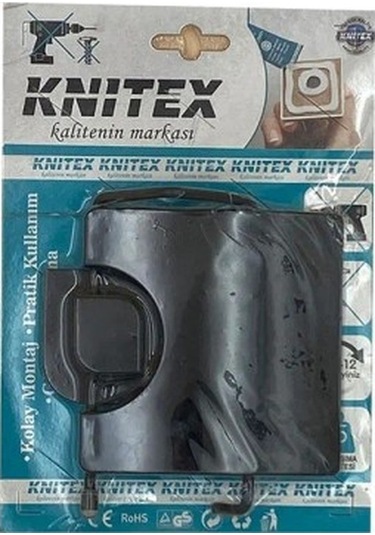 Knıtex Siyah Wc Kapaklı Kağıtlık Ktx-2936 Diğer