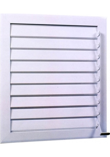 60 X 60 Alüminyum Yüzeysel Menfez