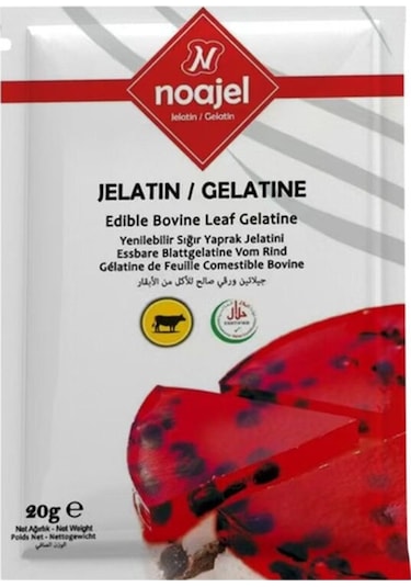 Helal Yaprak Jelatin 20 Gr