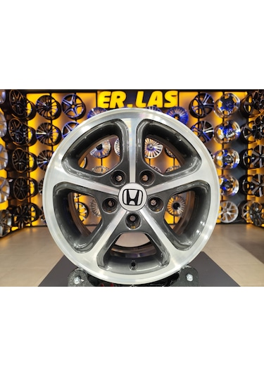 4 Adet Honda  6 15 5 114.3 Et45 64.1 Gun Mack Jant Revize Edilmiş Takım