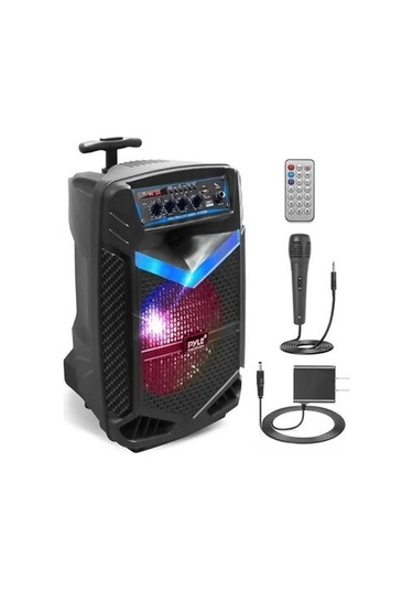 Pyle Taşınabilir Bluetooth Pa Hoparlör Sistemi - 600w 20cm