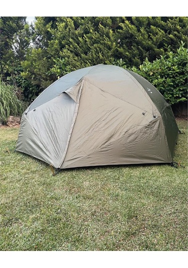 Campout Neptune 3 Kamp Çadırı Haki Çok renkli