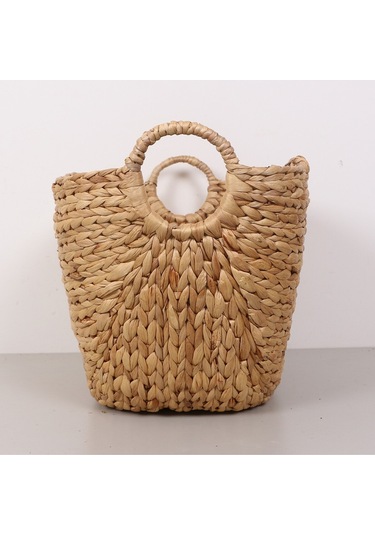 Sabad 53x32x36 Cm. Su Sümbülü Oval Sepet Bej