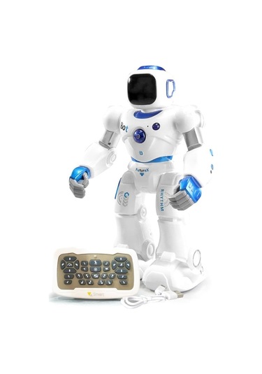 Gaw--1088 Kumandalı İnteraktif Şarjlı Eğitici Eğlendirici Akıllı Büyük Robot