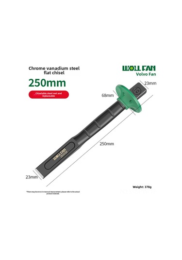 Maiyame Endüstriyel Siyah Oksitlenmiş Krom Vanadyum Çelik Bıçaklı 10" Düz Taşcı Kesici, Seramik Taş Ve Sert Malzeme İşleme Aracı