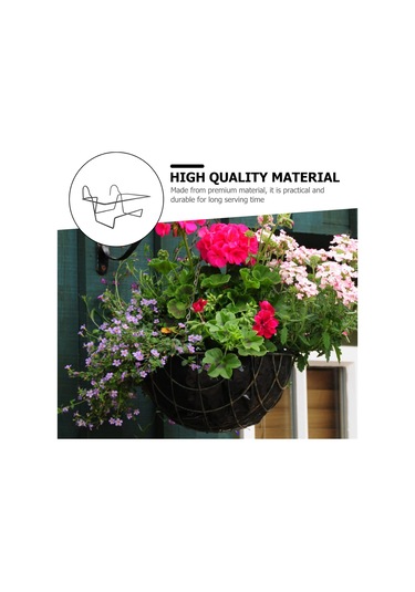 Bitki Kapları Tutucu Saksı Saksı Asılı Sepet Güverte Korkuluk Ekici Kutuları Kapalı Bitki Stantları Flowerpot Asılı Raf