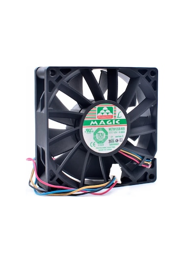 Magic Mgt8012ub-w25 8 Cm 8025 80x80x25mm 12v 0.66a Kare Fan