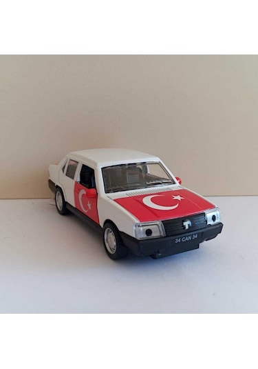 Bu 1:32 Ölçekli Sesli Işıklı Çek Bırak Türk Bayraklı Şahin Araba