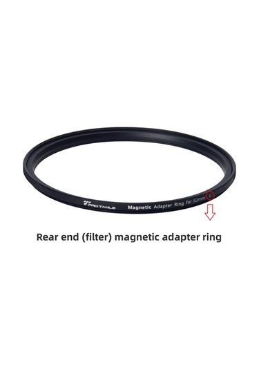 Youtek "82mm Manyetik Filtre Adaptör Halkası - Hızlı Değişim İçin Çift Mıknatıslı Profesyonel Set"