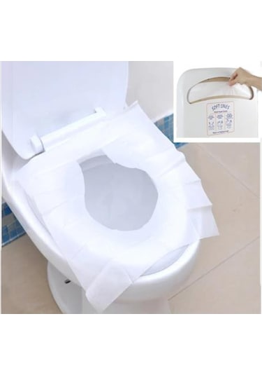 Klozet Kapak Örtüsü Klozet Hijyen Örtüsü 250 Adet