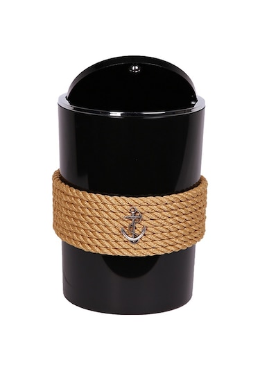 Siyah Çöp Kovası | Krem