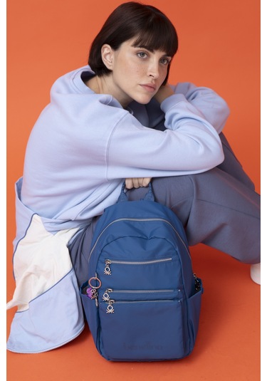 Unıted Colors Of Benetton Kadın Sırt Çantası Bnt 1463 MAvi