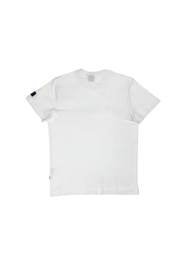 Paul Shark Baskılı Temel Kalın Pamuklu Tişö 422900029 Beyaz