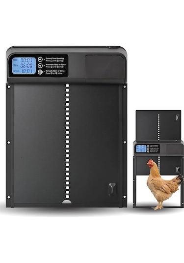 Xianwen Otomatik Tavuk Kümesi Kapı, Zamanlayıcı Ve Koruma