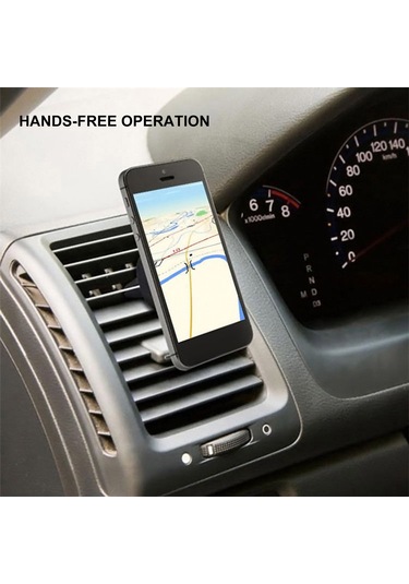 Suofeng Ac001 Siyah Araç Telefon Tutucusu - Manyetik Güçlü Tutma, Kolay Kurulum Ve Geniş Uyumluluk
