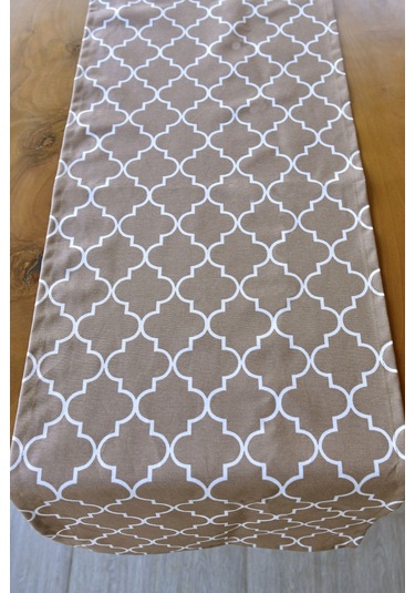 Sütlü Kahve Runner 40x140 Cm