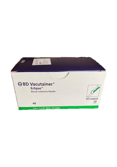 Bd Vacutainer  Kan Alma İğne Ucu 21G X1-1/4(0.8 x 32MM)  48 ADET