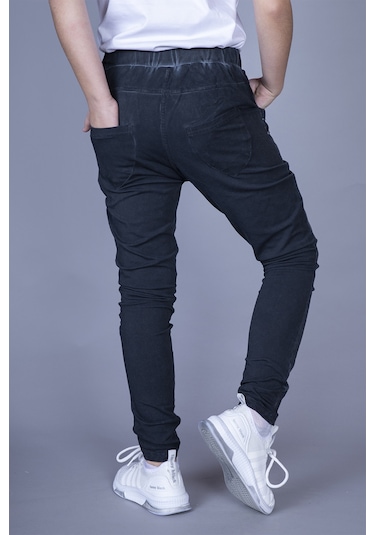 Toontoy Kız Çocuk Pantolon Görünümlü Eşofman Alt Lacivert