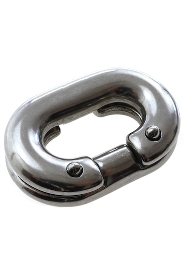 2'li Zincir Ek Baklası. 10mm. Paslanmaz. 316 Krom