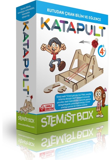 Ürün Adı: Stemist Box Katapult - Stem Eğitim Kiti