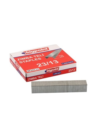 Bigpoint Zımba Teli 23-13 10 Lu Paket Arşiv Zımba Makinesi Teli