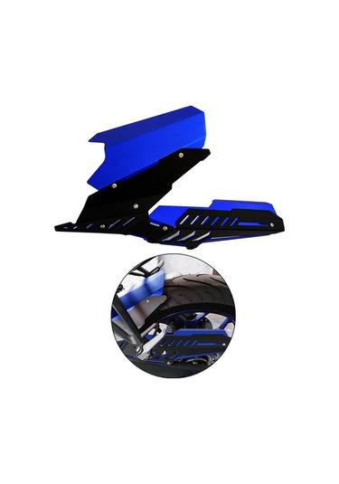 Yingfu Yamaha Mt-03 R3 R25 İçin Mavi Arka Çamurluk, Zincir Koruma Kapısı Mavi