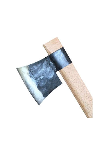Küçük Sakallı Saplı Nacak - Balta 60cm - Dövme Çelikten - Popvitrin