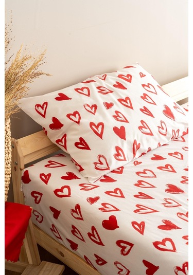 Soley Mix & Match Lover %100 Pamuk Tek Kişilik Çarşaf Seti