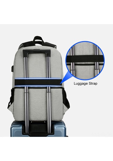 Lemestar Isı Yalıtımlı Çift Omuzlu Sırt Çantası - Leakproof Soğutucu Bölme, 15.6" Laptop Bölümü, Su Geçirmez Kumaş, Anti-hırsızlık Özelliği, Sınıf-ofis-seyahat İçin - Koyu Gri Çok Renkli