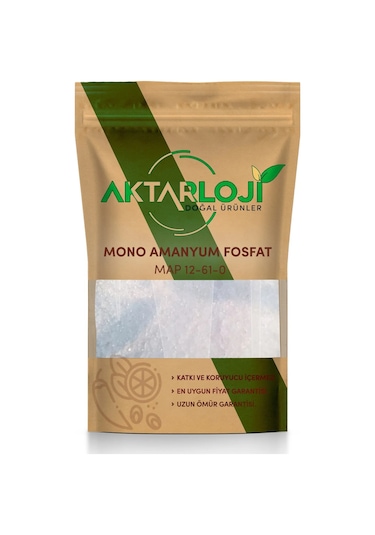 3 Kg Map Gübre Yaprak Damla Sulama Azot Fosfor Gübre 3 KG