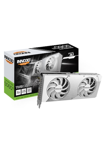 Inno3d Geforce Rtx5060ti 16gb Twin X2 Oc White 128bit Gddr7