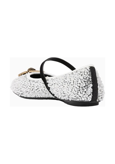 Kurt Geiger Pimlico Ballerina Kumaş Lüks Stil Kadın Babet Çok Renkli
