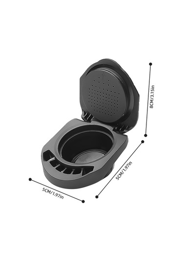 Pazly Espresso İçin Yeniden Kullanılabilir Kahve Kapsülü C Siyah Siyah