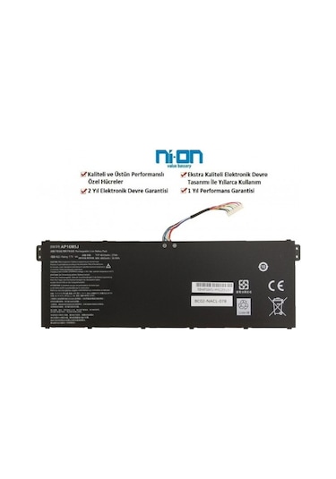 Nion Acer Ap16m5j Uyumlu Notebook Batarya - Pil
