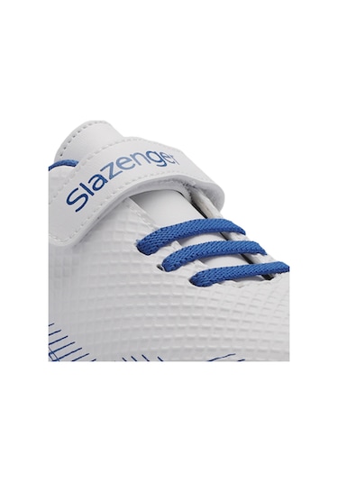 Slazenger CULTURAL Çocuk Halı Saha Beyaz / Saks Mavi Futbol Ayakkabısı