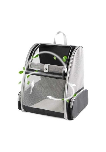 Dm Evcil Hayvanlar İçin 20 Kg Kapasiteli Taşınabilir Pet Sırt Çantası