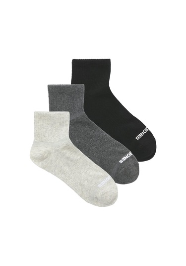 Jacluca Short Tennıs Socks 3 Pack Noos Siyah
