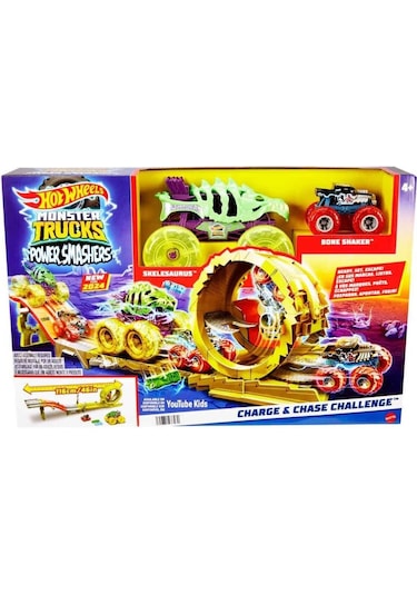 Hot Wheels Monster Trucks Power Smashers Hxt05 Lisanslı Ürün