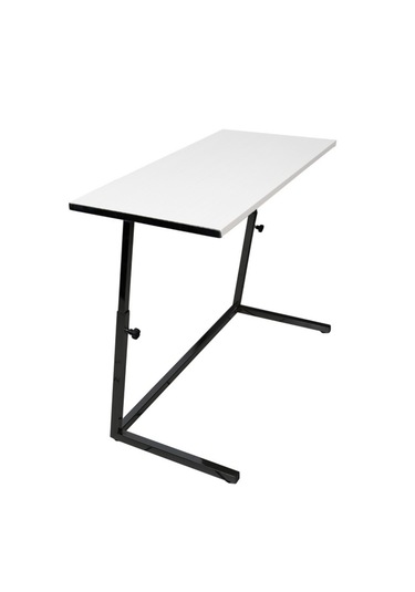 Yükseklik Ayarlı Zigon Laptop Sehpası Geniş Çalışma Yemek Masası
