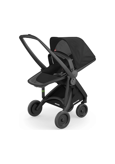 Greentom Reversible Çift Yönlü Bebek Arabası Siyah Şasi