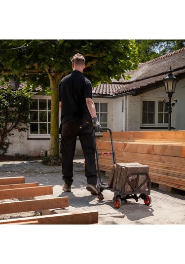 Black+Decker Bh206 55/120Kg Çok Fonksiyonlu Katlanır El Arabası (545287037)