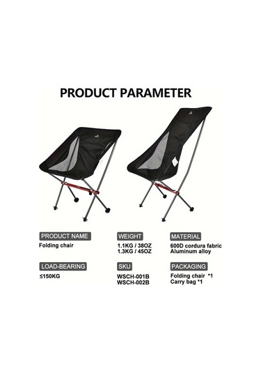 Dashanshop Ergonomik Alüminyum Katlanır Sandalye Küçük Hafif Taşınabilir Dayanıklı Kamp Plaj Piknik Seyahat Altın