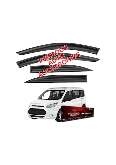Ford Connect Ferrous Cam Rüzgarlığı 4lü Set 2014 2021