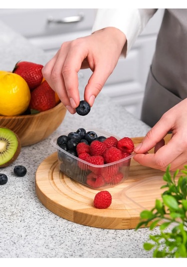 Upakovsik+ Tek Kullanımlık Kapaklı Kap 200 Ml, 10'lu Paket 396824119 100 adet