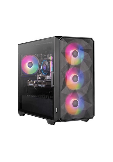 Dragos DRX6856 R5-3600 16 GB 512 GB NVMe RTX3050 23.6" Dos Masaüstü Oyuncu Bilgisayarı