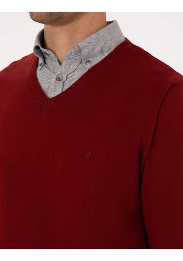 Pierre Cardin Erkek Kiremit Kazak /triko 50314190-vr031 Kiremit