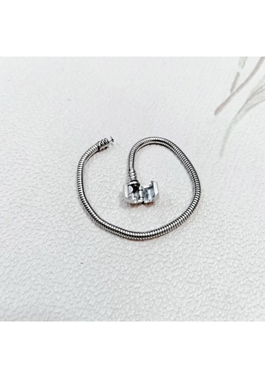 Ai Jin Cheng Unisex Paslanmaz Çelik Yılan Kemik Zincir Bilezik - Dıy Moda Takı Chınakobalt Menekşe Kobalt Menekşe